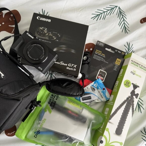 Canon Other - Canon PowerShot G7 x Mark III Black Camera US Model 3638C001